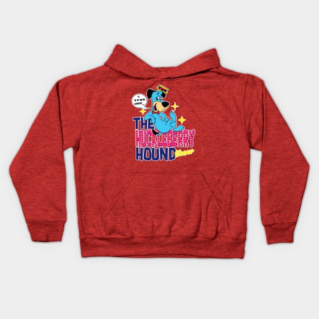 The Huckleberry hound Kids Hoodie by santanafirpo